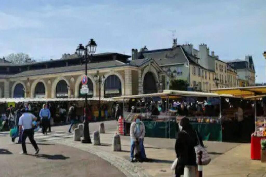 Le Lumineux 50 M² Gare/Chateau/Wifi/Netflix Versailles Exteriör bild